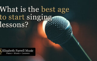 What is the best age to start singing lessons?